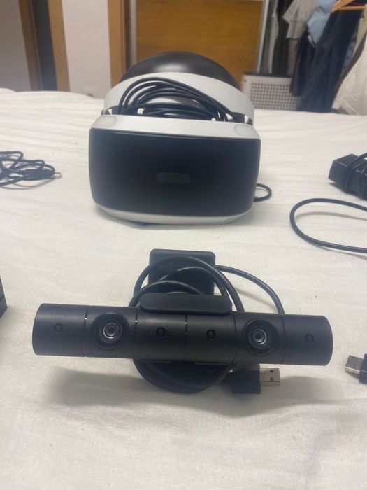 Óculos de Realidade Virtual PS VR + Câmara PS VR