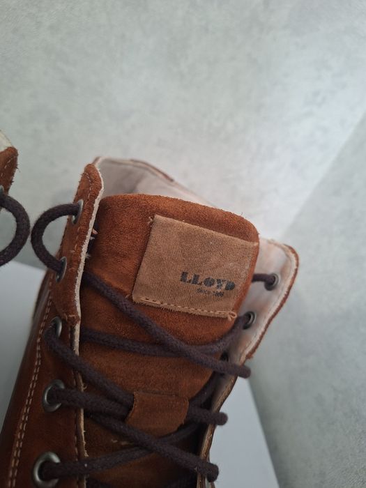 Шкіряні високі кеди Lloyd