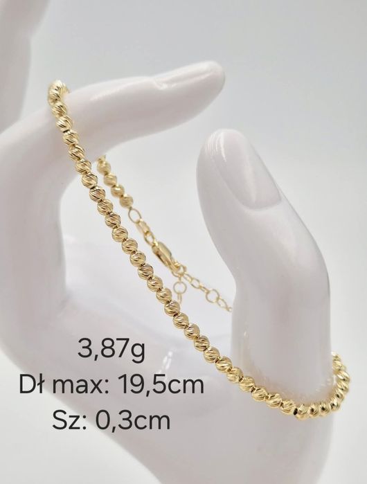 Złota bransoletka 585 14k NOWA