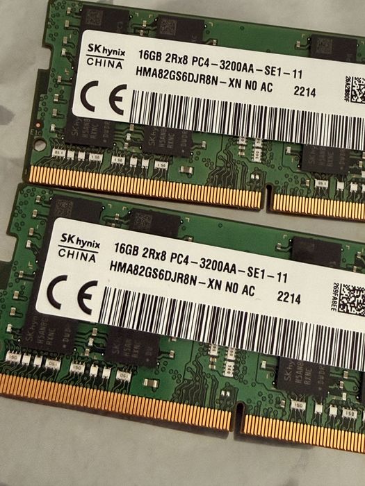 Pamięci DDR4 SODIMM 32GB 2x16GB 3200MHz