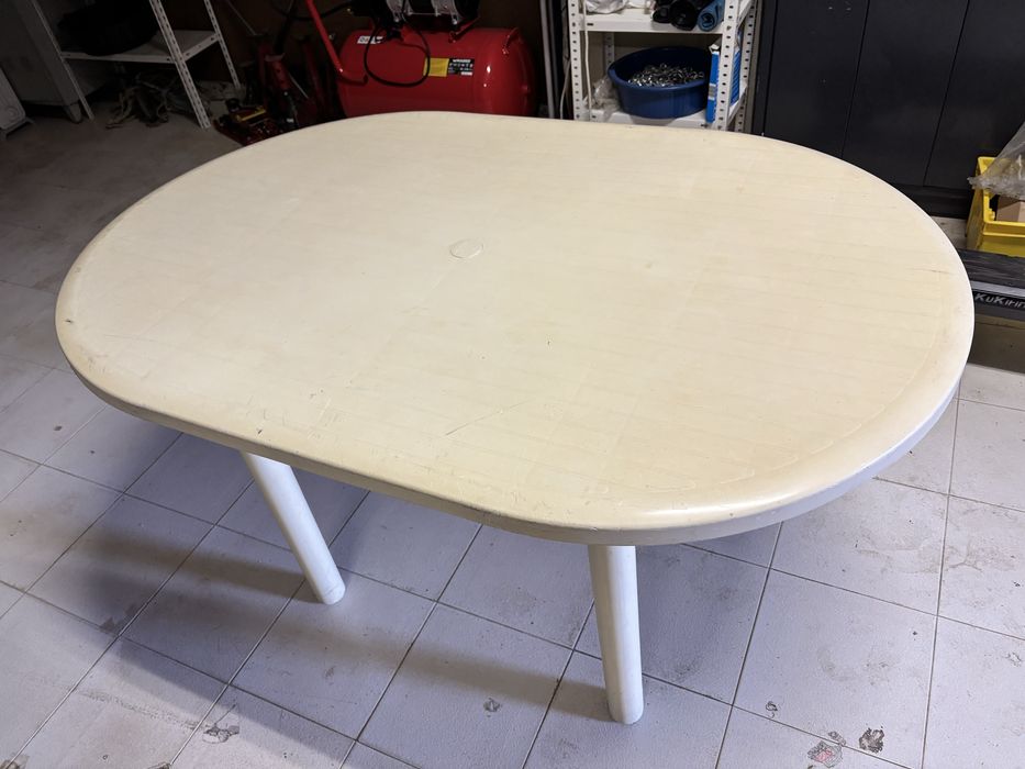 Mesa exterior plastico