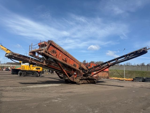 Finlay 693 SuperTrak duży przesiewacz do kruszywa waga 35 ton