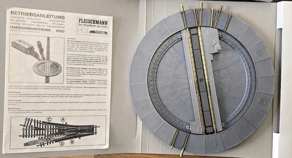 Obrotnica Fleischmann HO 1:87 - nowa