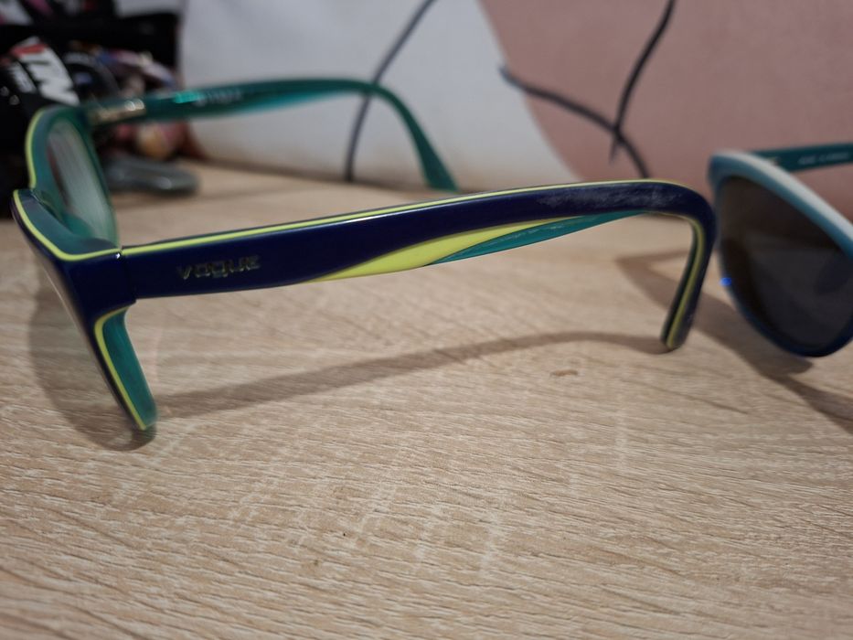 Okulary korekcyjne dziecięce, oprawki Vogue, okulary słoneczne