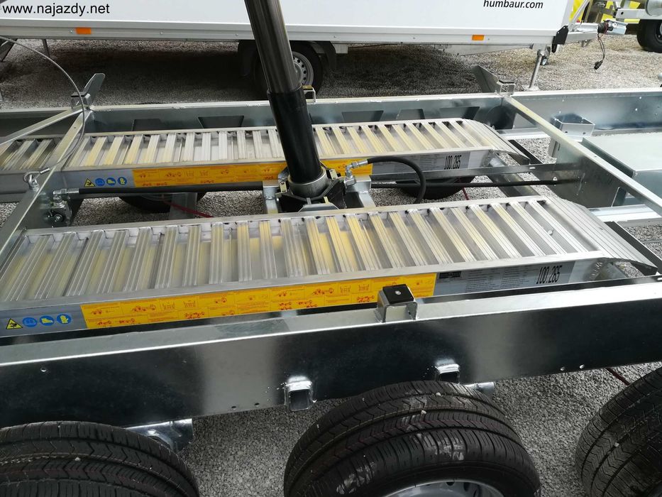Najazdy Aluminiowe 4m 4100kg Cert. CE/Gearancja/Dostawa Gratis