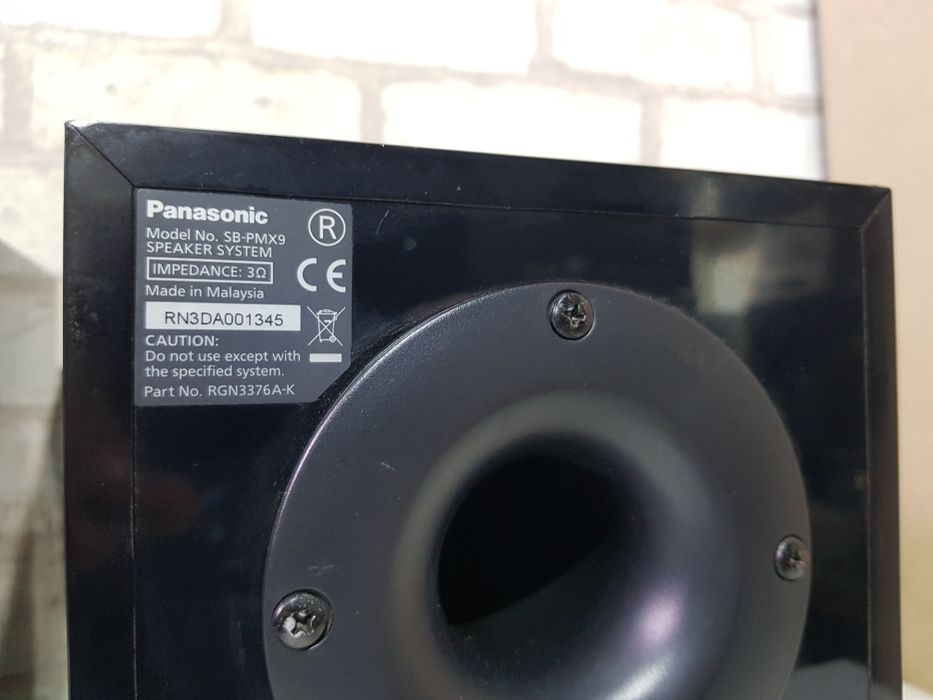 60ВтПолична акустика/полочная  Panasonic SC PMX9  б/у з Німеччини