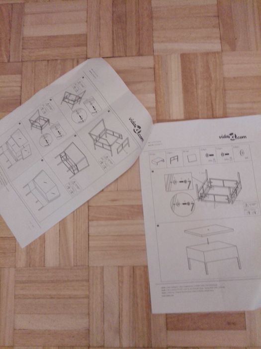 Conjunto sofás de jardim (2+2)