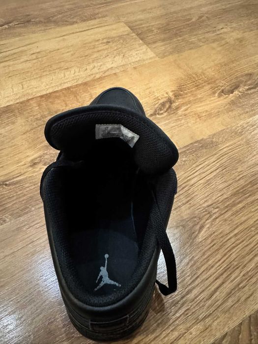 AIR JORDAN 1 LOW all black r 44