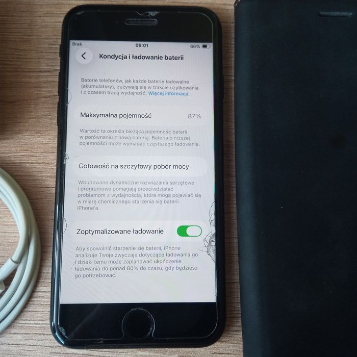 Iphone se 128 gb rok 2022 ios 26.5 stan b.dobry