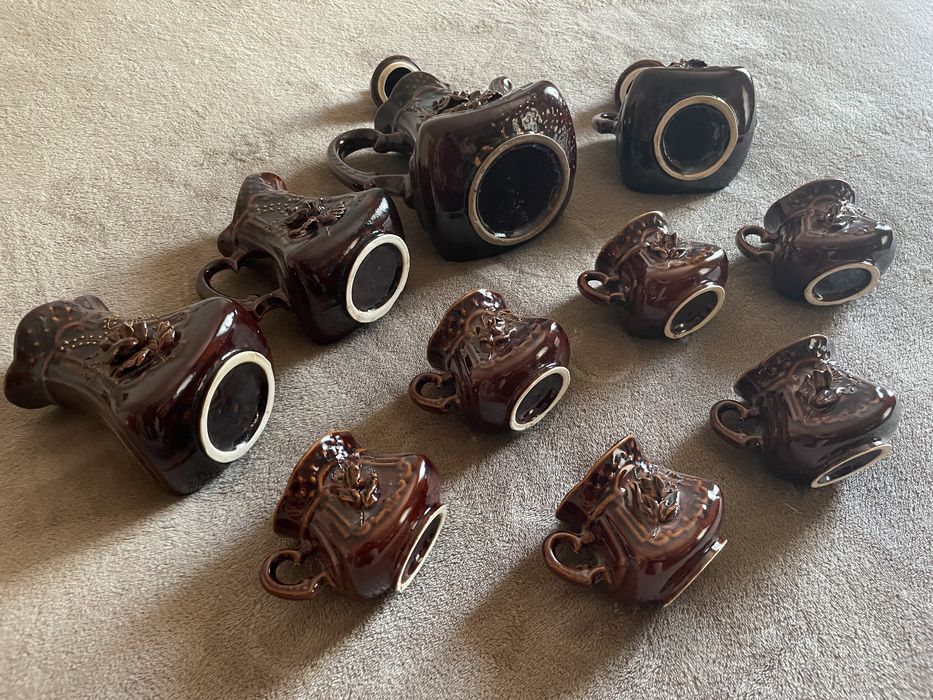 Винтажный чайный сервиз на 6 персон