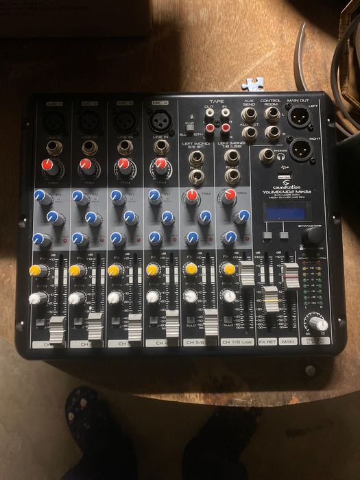 Mesa de mistura/ Som