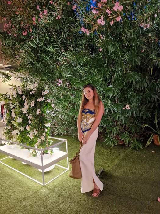 Домашній костюм, легкий бежевий костюм