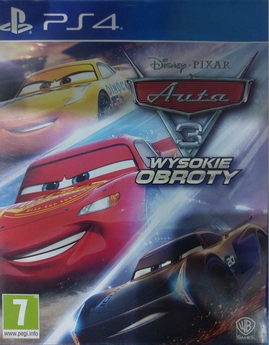 Auta 3: Wysokie obroty PS4 Używana