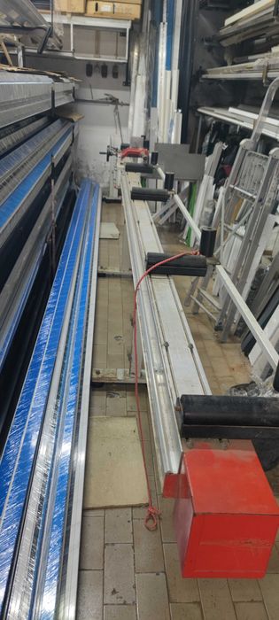 Máquina corte alumínio e esperas manuais