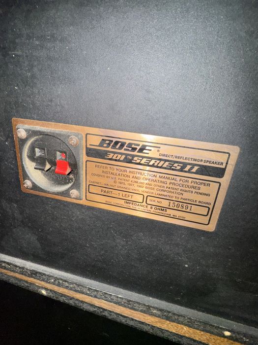 Par de colunas Bose 301 serie ll - Melhor Oferta