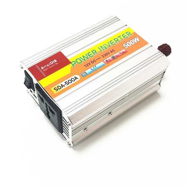 Инвертор напряжения  AmazDIB 12-230V 500W