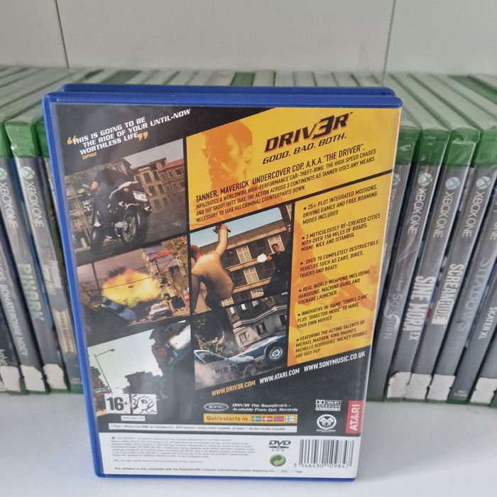 Driver 3 ps2 PlayStation 2