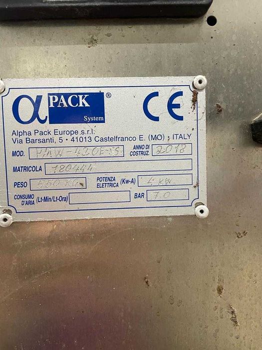 Kompletna Linia Ważąco-Pakująca Alpha Pack PMW-420E-SS