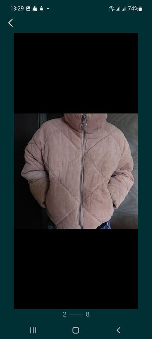 Куртка,оверсайз,пуфер,Top Shop