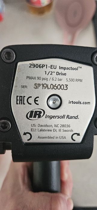 Klucz udarowy INGERSOLL RAND  2906 P1 EU