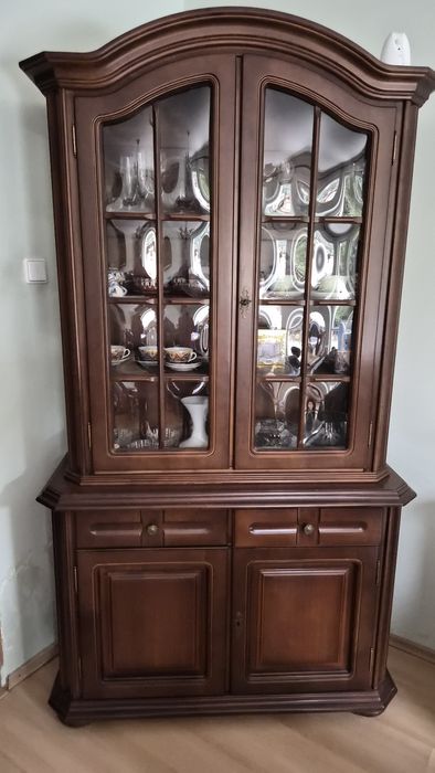 Witryna drewniana wysokość 2m Swarzędz