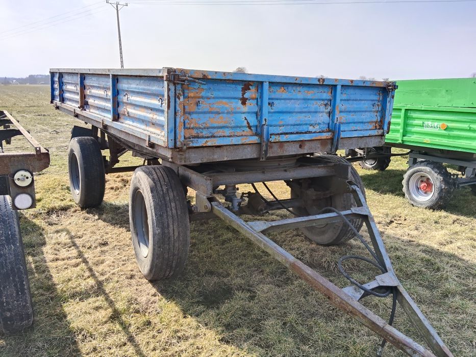 Autosan D47 przyczepa wywrotka