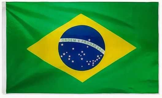 Bandeira Brasil 150cm x 90cm Grande Nova