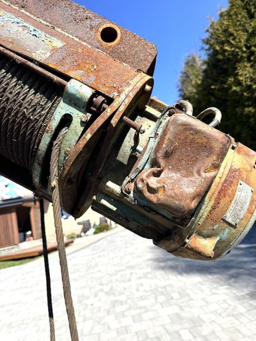 Elektrowciąg Balkancar 2 tony wciągarka Bułgarska suwnica wciągnik części