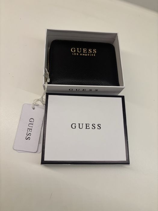 Portfel skórzany guess new 14/11 casual