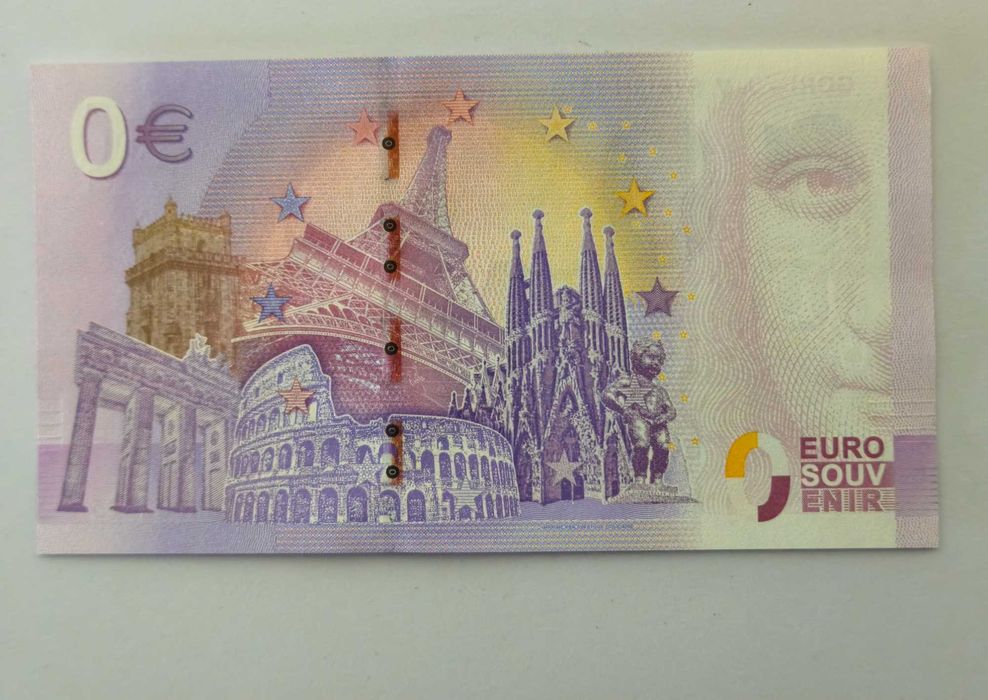 Nota 0 Euro Souvenir J.V. Stalin 1878-2018 – Novo / UNC