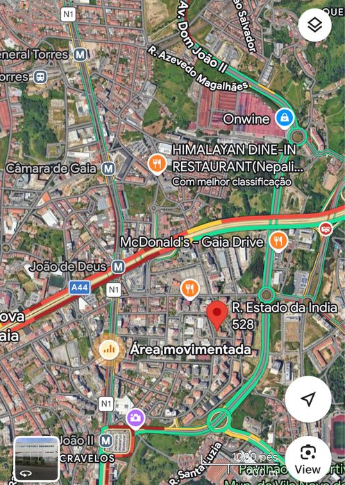 T0 Mobilado | Ao lado do El Corte Inglês | Metro à Porta