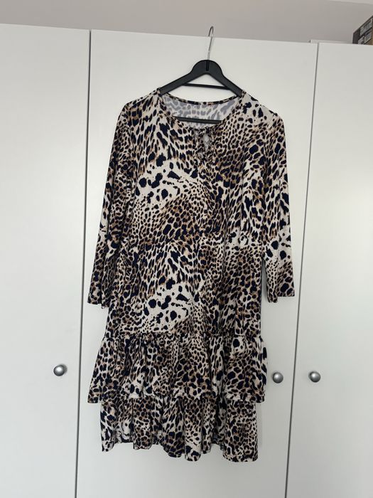 Sukienka panterka XL