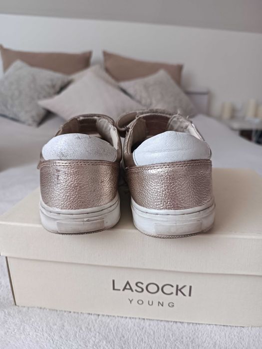 Buty dziewczynka 36 Lasocki złote