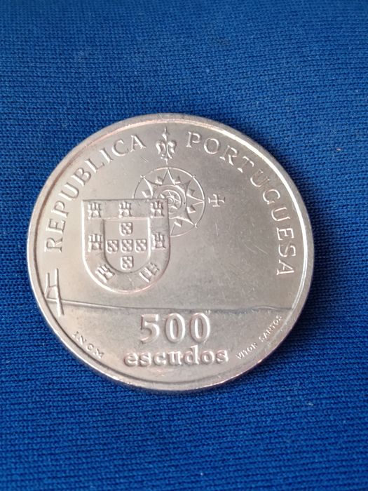 500 escudos 1998 PRATA