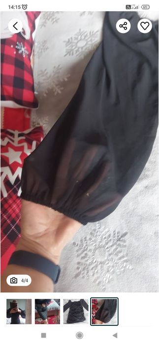 Piękna sukienka z marszczeniem l/xl