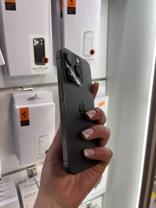 iPhone 15 Pro 256Gb black titanium - АКБ 88%, стан 5-