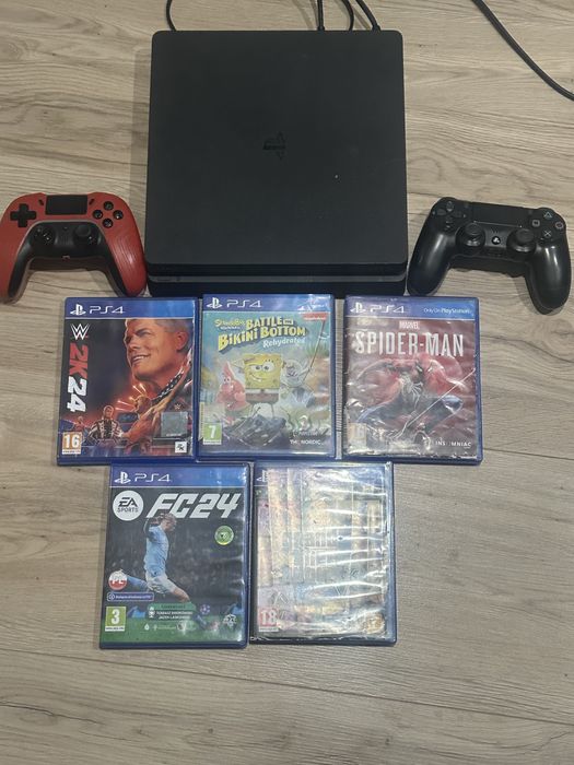 Zestaw ps4 dwa pady 5 gier
