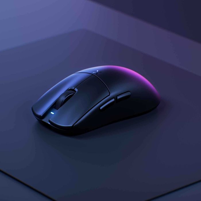 Hitscan Hyperlight 39г 8K White / Black Игровая беспроводная мышь