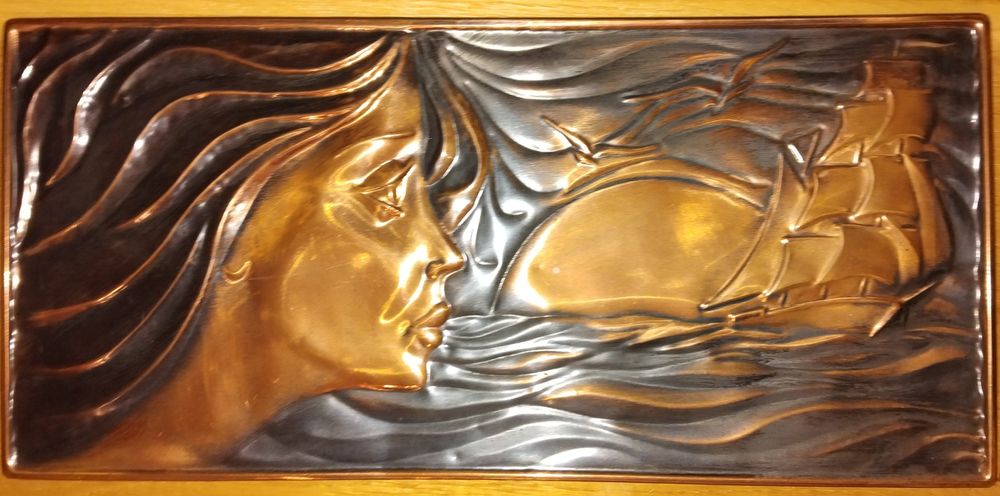 Чеканки 1970-х годов.