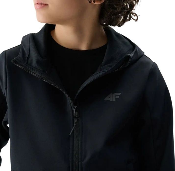 4F kurtka chłopięca softshell 122-140