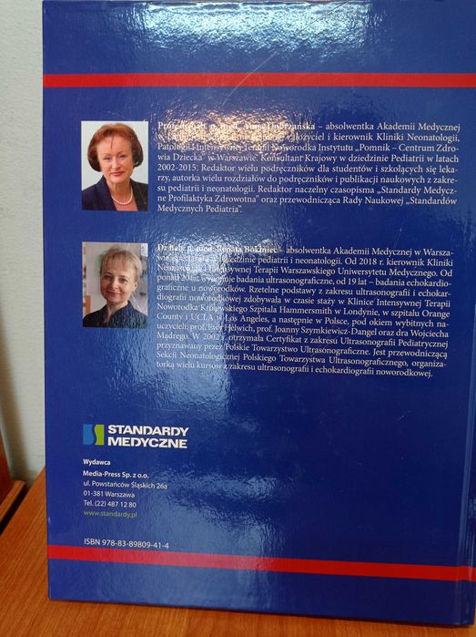 Anna Dobrzańska, Renata Bokiniec "Ultrasonografia w diagnostyce chorób u noworodka"