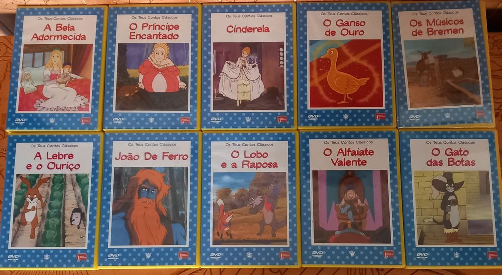 Dvds Infantis de desenhos animados