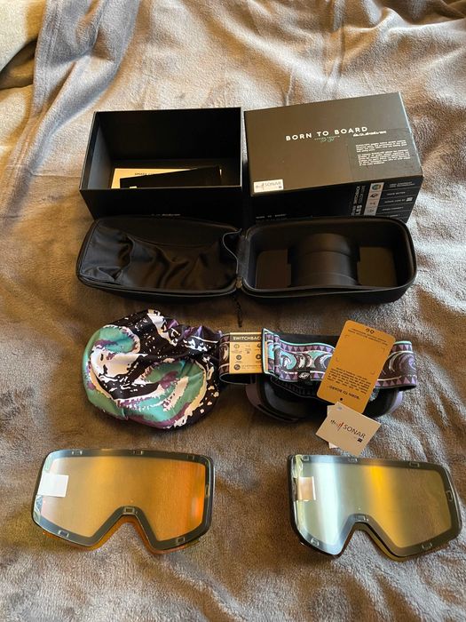 QuikSilver switchback edição especial NOVO Ski Neve Snowboard