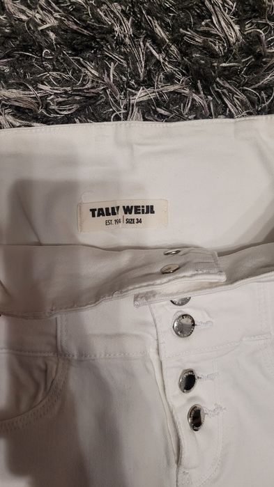 Białe spodnie Tally Weijl XS