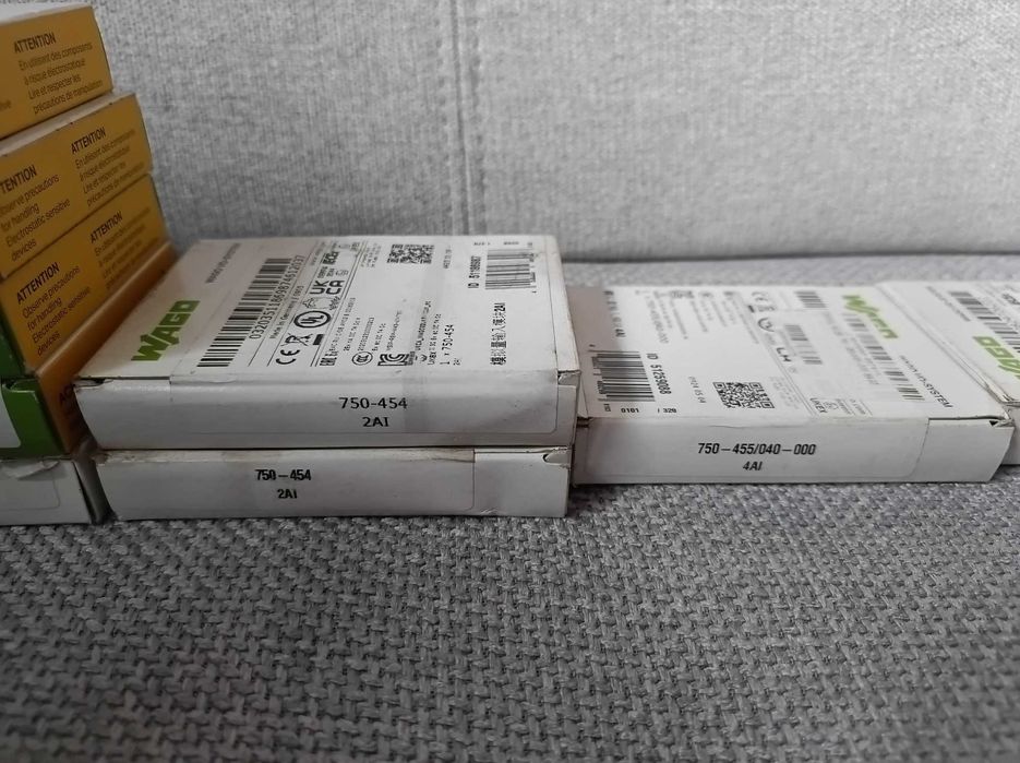 Sterownik WAGO 750 PLC z modułami