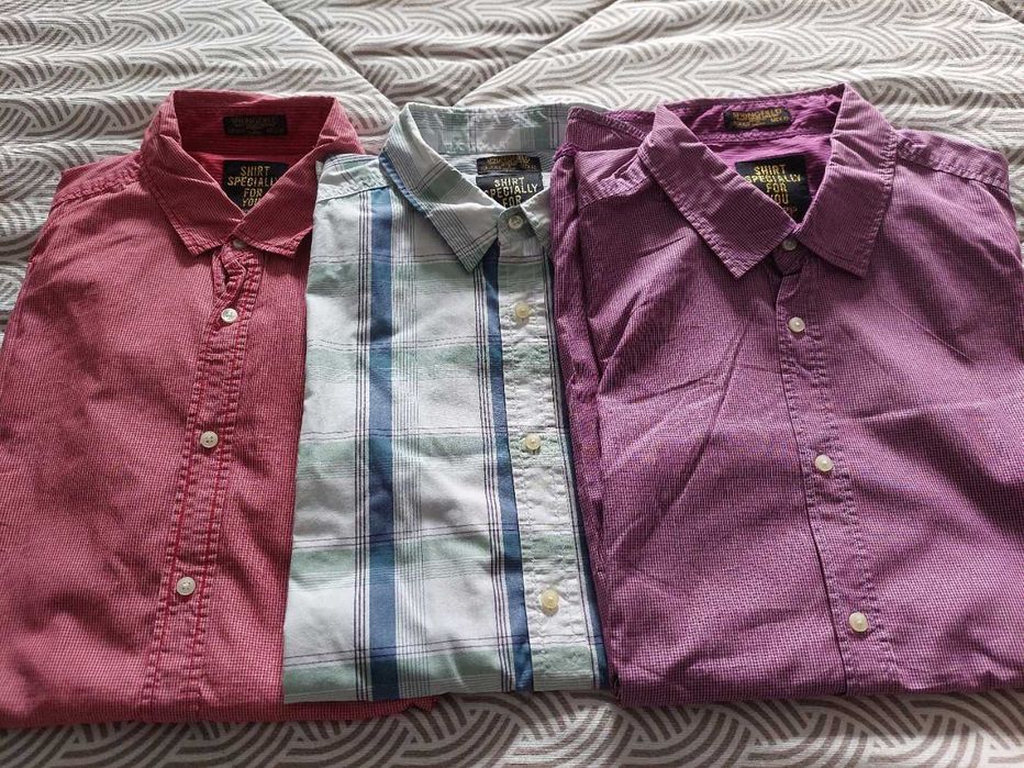 Lote 3 Camisas – Springfield - tamanho XL eu
