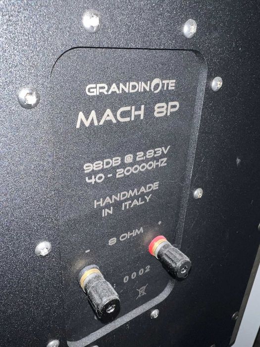 Kolumny, GRANDINOTE MACH 8P 98dB ideał pod każdą lampę 300B, EL84 itp.