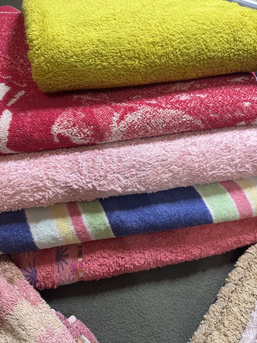 Махровое банное полотенце