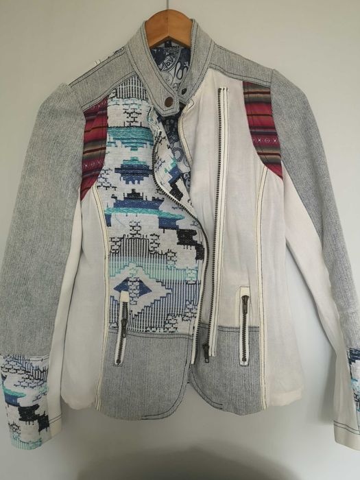 Desigual kurtka lekka jak jeansowa 36
