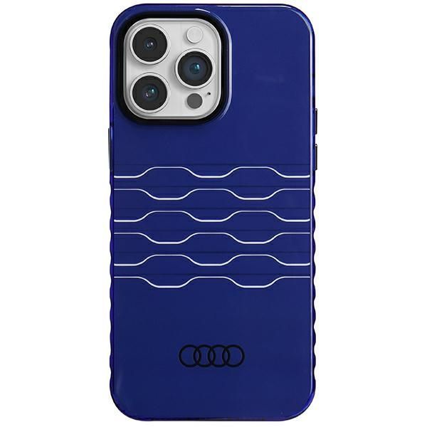 Audi IML MagSafe Case iPhone 14 Pro Max 6.7" niebieski/navy blue hard